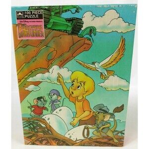 Vintage The Rescuers Down Under Puzzle Golden The Walt Disney Company 100 Piece